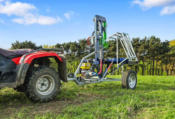 Economy Woodsplitter ready to transport